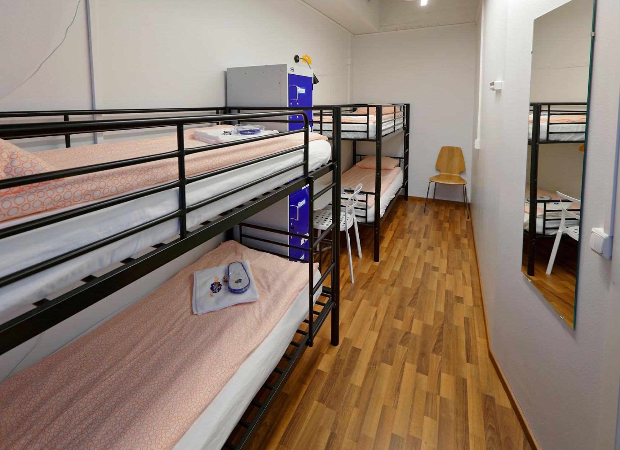Bed in Gemengde Slaapzaal met 4 Bedden